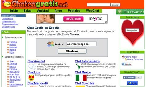 salas de chat|Salas de Chat Gratis Sin Registro